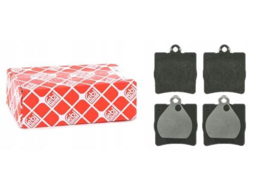 Fe16147 Klocek Hamulcowy Kpl. Tył , Pasuje Do: Mercedes 124 (A124), 12