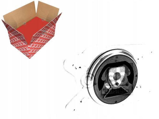 Fe15635 Poduszka Silnika Przód L, Gumowo-Metalowa Pasuje Do: Opel Astr