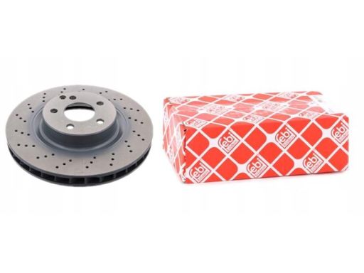 Fe37725 Tarcza Hamulcowa Przód L/P Pasuje Do: Mercedes E T-Model (S211