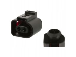 Fe37917 Wtyczka Lampy (2 Styki, Czarny), Łączy Sterownik Silnika I Pom