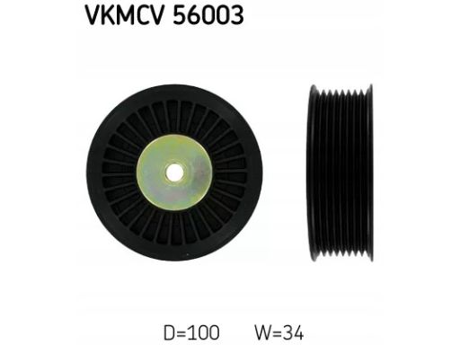 Vkmcv 56003 Rolka Prowadząca Pasek Wielorowkowy Pasuje Do: Scania 4, R