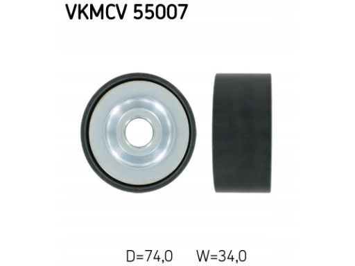 Vkmcv 55007 Rolka Prowadząca Pasek Wielorowkowy Pasuje Do: Man Tga, Tg