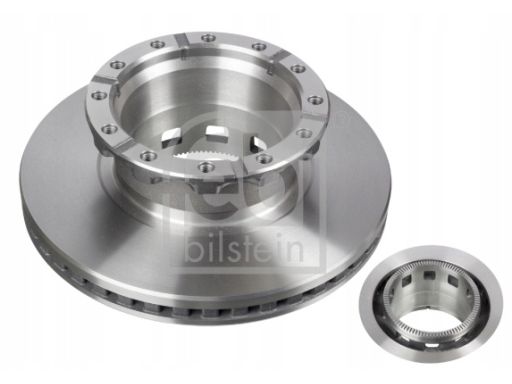 Fe35339 Tarcza Hamulcowa Przód/Tył L/P (431,8Mmx45Mm) Pasuje Do: Iveco