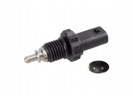 Fe106318 Czujnik Temperatury Płynu Chłodzącego (Ilość Pinów: 2, Czarny