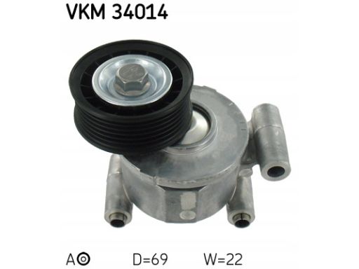 Vkm 34014 Napinacz Paska Wielorowkowego Pasuje Do: Volvo C30, S40 Ii,