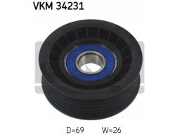 Vkm 34231 Rolka Prowadząca Pasek Wielorowkowy Pasuje Do: Mercedes C