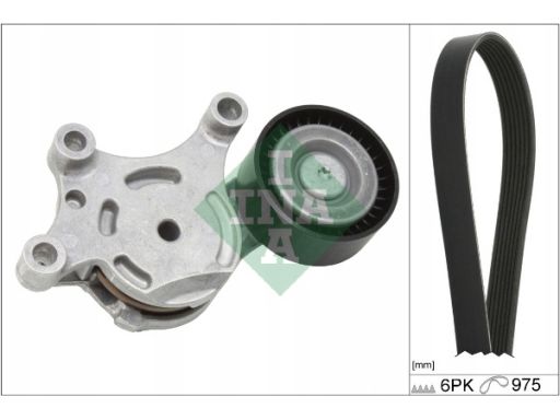 529 0261 10 Zestaw Pasków Wielorowkowych Z Napinaczem Pasuje Do: Ds Ds