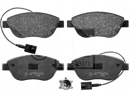 Fe116057 Klocek Hamulcowy Kpl. Przód , Pasuje Do: Abarth 500 / 595 / 6