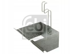 Fe06931 Klin Pod Koło, Stal, Dł.: 205Mm, Szer.: 205Mm (Mocowanie Klina