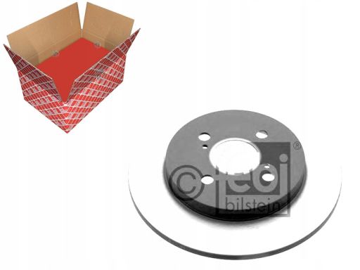 Fe29982 Tarcza Hamulcowa Tył L/P Pasuje Do: Toyota Iq, Ractis, Yaris,