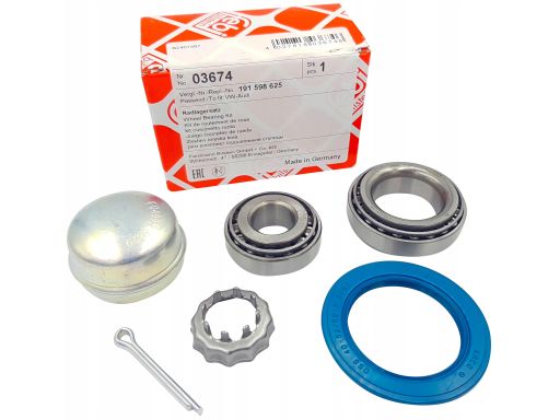 Fe03674 Zestaw Łożyska Koła Tył L/P (19X40X15) Pasuje Do: Audi 50, 80