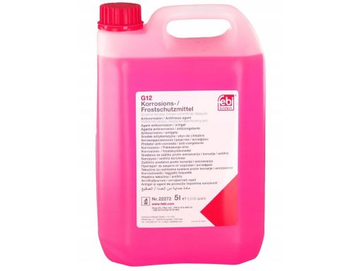Fe22272 Koncentrat Do Chłodnic (Typ Płynu G12/G30) (5L, 1:1=-35°C),