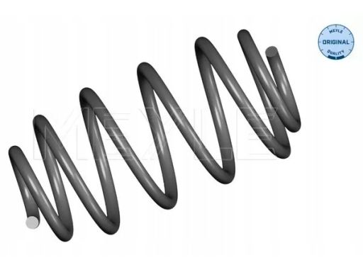 614 739 0020 Sprężyna Zawieszenia Tył L/P Pasuje Do: Opel Meriva A