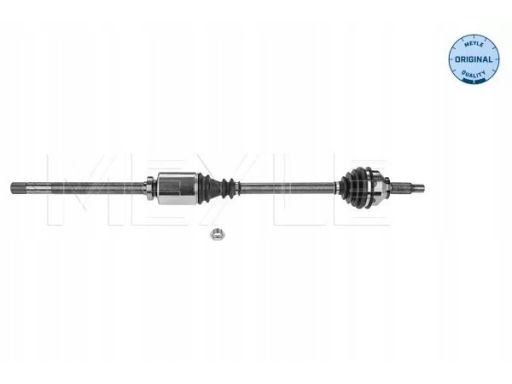 614 498 0036 Półoś Napędowa Przód P 1020Mm (Dla Pojazdów Z Abs) Pasuje