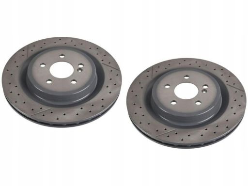 Fe107722 Tarcza Hamulcowa Tył L/P Pasuje Do: Mercedes A (W176), Cla