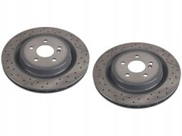 Fe107722 Tarcza Hamulcowa Tył L/P Pasuje Do: Mercedes A (W176), Cla