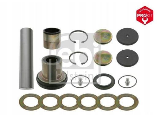 Fe19000 Zestaw Naprawczy Zwrotnicy (Komplet Na 1 Koło, Z Łożyskiem, Ze