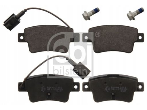 Fe16898 Klocek Hamulcowy Kpl. Tył (Z Podkładką Wytłumiającą, Z Zamkiem