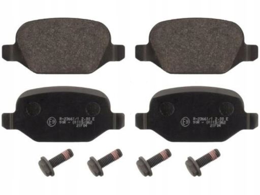 Fe16853 Klocek Hamulcowy Kpl. Tył (Z Zestawem Śrubowym), Pasuje Do: Al