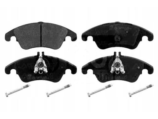 Fe16777 Klocek Hamulcowy Kpl. Przód (Z Zestawem Montażowym), Pasuje Do