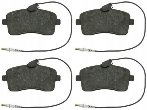 Fe16547 Klocek Hamulcowy Kpl. Przód , Pasuje Do: Peugeot 407 1.6D-2.0D