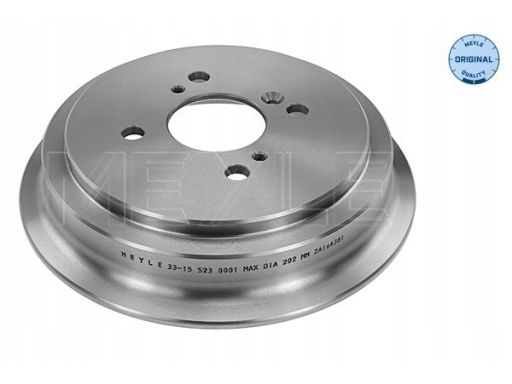 33-15 523 0001 Bęben Hamulcowy Tył Pasuje Do: Suzuki Baleno, Ignis I,