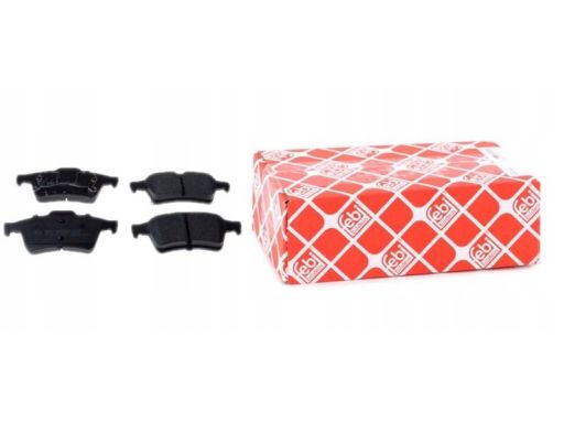 Fe16428 Klocek Hamulcowy Kpl. Tył , Pasuje Do: Ford Transit Connect,