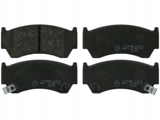 Fe16267 Klocek Hamulcowy Kpl. Przód , Pasuje Do: Nissan Almera I