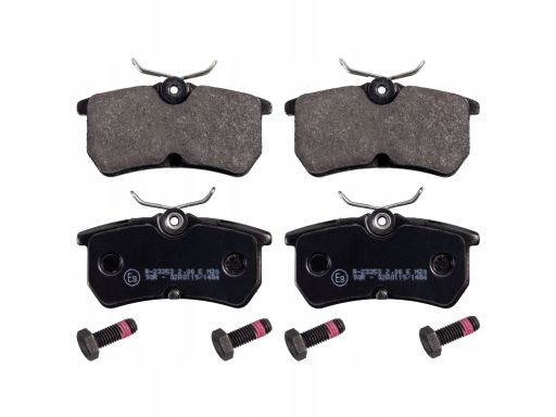 Fe16167 Klocek Hamulcowy Kpl. Tył , Pasuje Do: Ford Fiesta, Fiesta V,