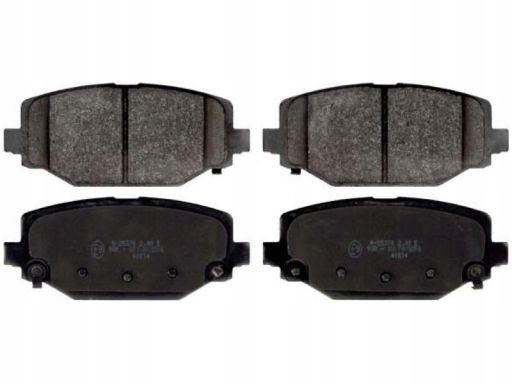 Fe116111 Klocek Hamulcowy Kpl. Tył , Pasuje Do: Chrysler Town & Countr