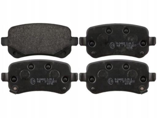 Fe116060 Klocek Hamulcowy Kpl. Tył , Pasuje Do: Chrysler Grand Voyager