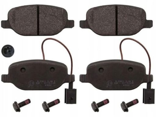 Fe116002 Klocek Hamulcowy Kpl. Tył , Pasuje Do: Alfa Romeo 159, Giulie