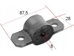 30-14 715 0000 Poduszka Stabilizatora Tył L/P (19Mm) Pasuje Do: Toyota