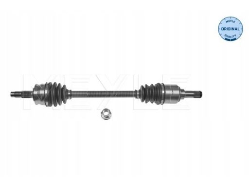 214 498 0087 Półoś Napędowa Przód L 972Mm Pasuje Do: Fiat 500, 500 C,