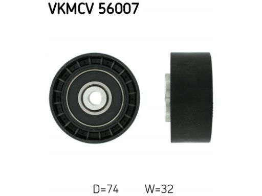 Vkmcv 56007 Rolka Prowadząca Pasek Wielorowkowy Pasuje Do: Scania 4, G