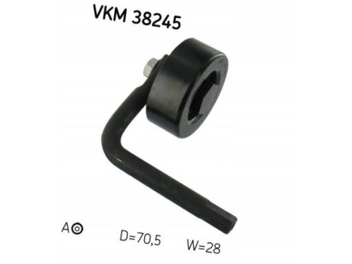 Vkm 38245 Rolka Napinająca Pasek Wielorowkowy Pasuje Do: Bmw 3 (E46),