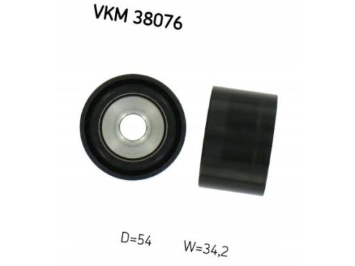 Vkm 38076 Rolka Prowadząca Pasek Wielorowkowy Pasuje Do: Mercedes G