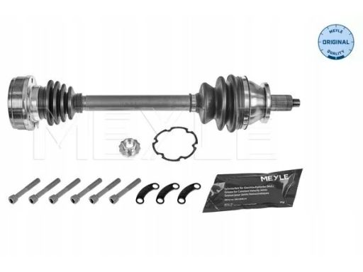 100 498 0631 Półoś Napędowa Przód L 501Mm Pasuje Do: Seat Cordoba, Ibi