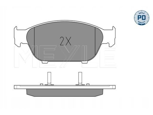 025 261 5820/Pd Klocek Hamulcowy Kpl. Przód , Pasuje Do: Audi A6 Allro