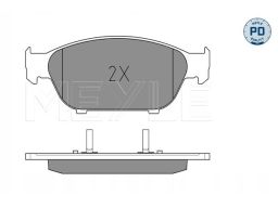 025 261 5820/Pd Klocek Hamulcowy Kpl. Przód , Pasuje Do: Audi A6 Allro