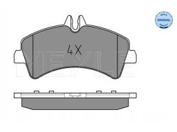 025 292 1720 Klocek Hamulcowy Kpl. Tył , Pasuje Do: Mercedes Sprinter