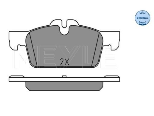 025 252 2217 Klocek Hamulcowy Kpl. Przód , Pasuje Do: Peugeot 508 I,