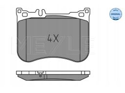 025 257 0617 Klocek Hamulcowy Kpl. Przód , Pasuje Do: Mercedes Cls (C2
