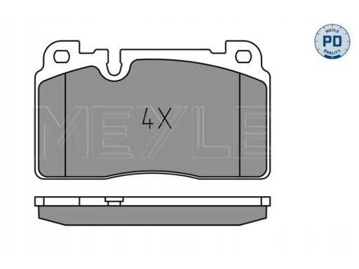 025 256 4317/Pd Klocek Hamulcowy Kpl. Przód , Pasuje Do: Audi A6 C7, A