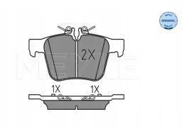 025 253 5416 Klocek Hamulcowy Kpl. Tył , Pasuje Do: Mercedes C (A205),