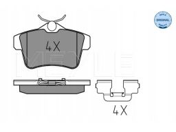 025 249 2217 Klocek Hamulcowy Kpl. Tył , Pasuje Do: Ds Ds 4, Ds 5, Cit