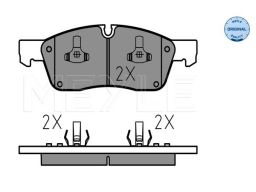 025 251 9021 Klocek Hamulcowy Kpl. Przód (Z Podkładką Wytłumiającą),
