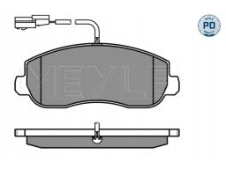 025 251 4718/Pd Klocek Hamulcowy Kpl. Przód (Z Podkładką Wytłumiającą)