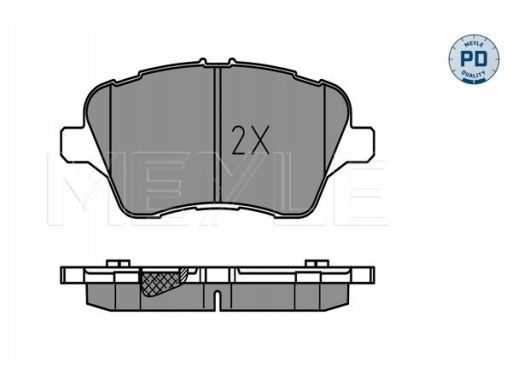 025 251 3417/Pd Klocek Hamulcowy Kpl. Przód , Pasuje Do: Ford B-Max,