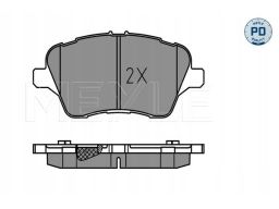 025 251 3417/Pd Klocek Hamulcowy Kpl. Przód , Pasuje Do: Ford B-Max,